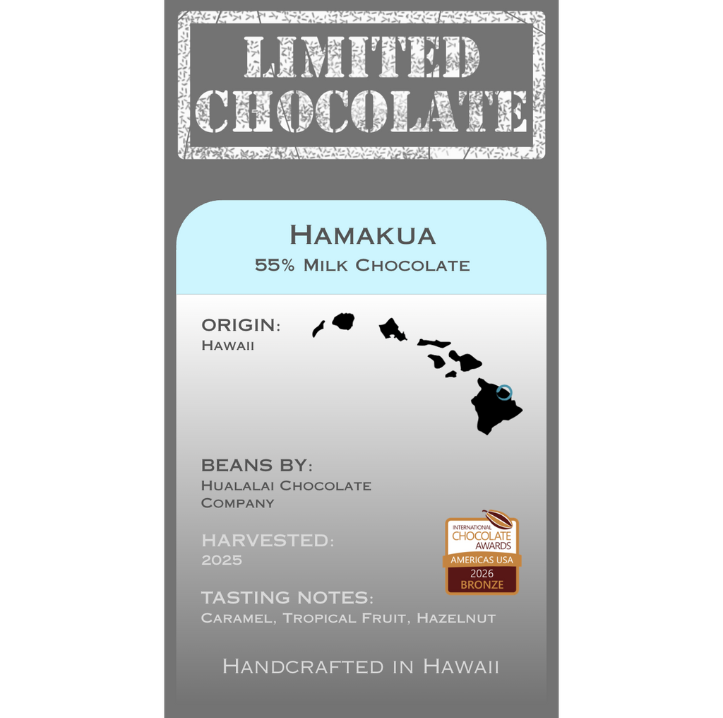 Hawaii Hamakua - 55% Milk Chocolate