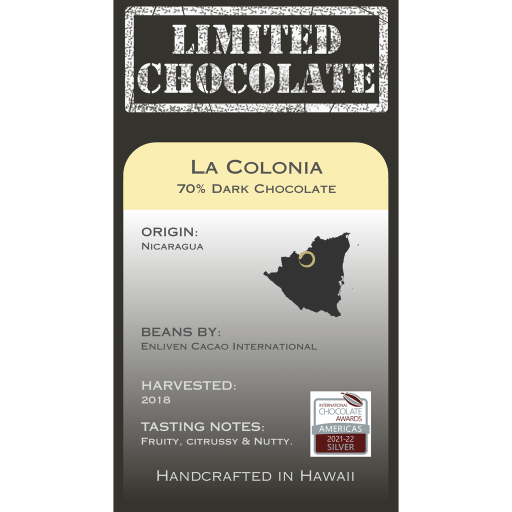 Nicaragua La Colonia - 70% Dark Chocolate