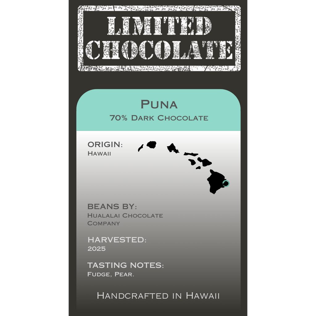 Hawaii Puna - 70% Dark Chocolate